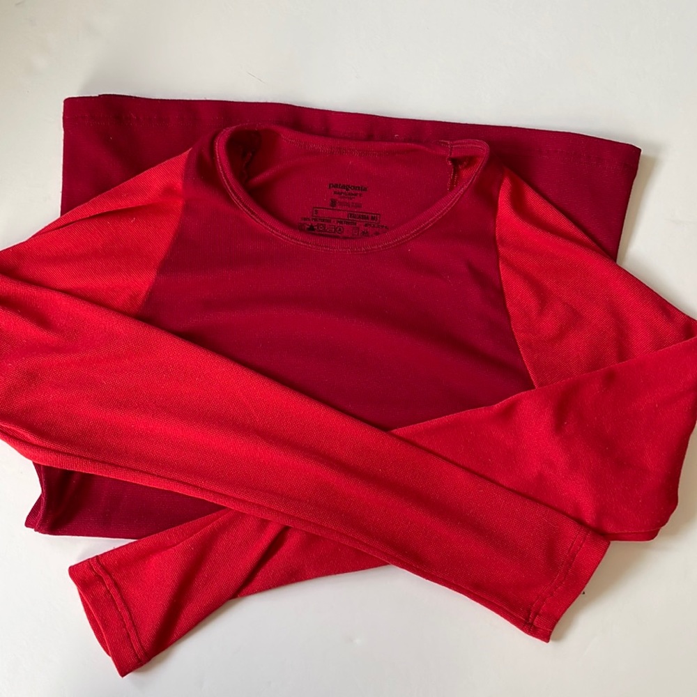 Patagonia Women's Long Sleeve Tee - Red